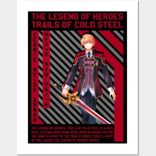 Cedric Reise Arnor II | Trails Of Cold Steel Posters and Art